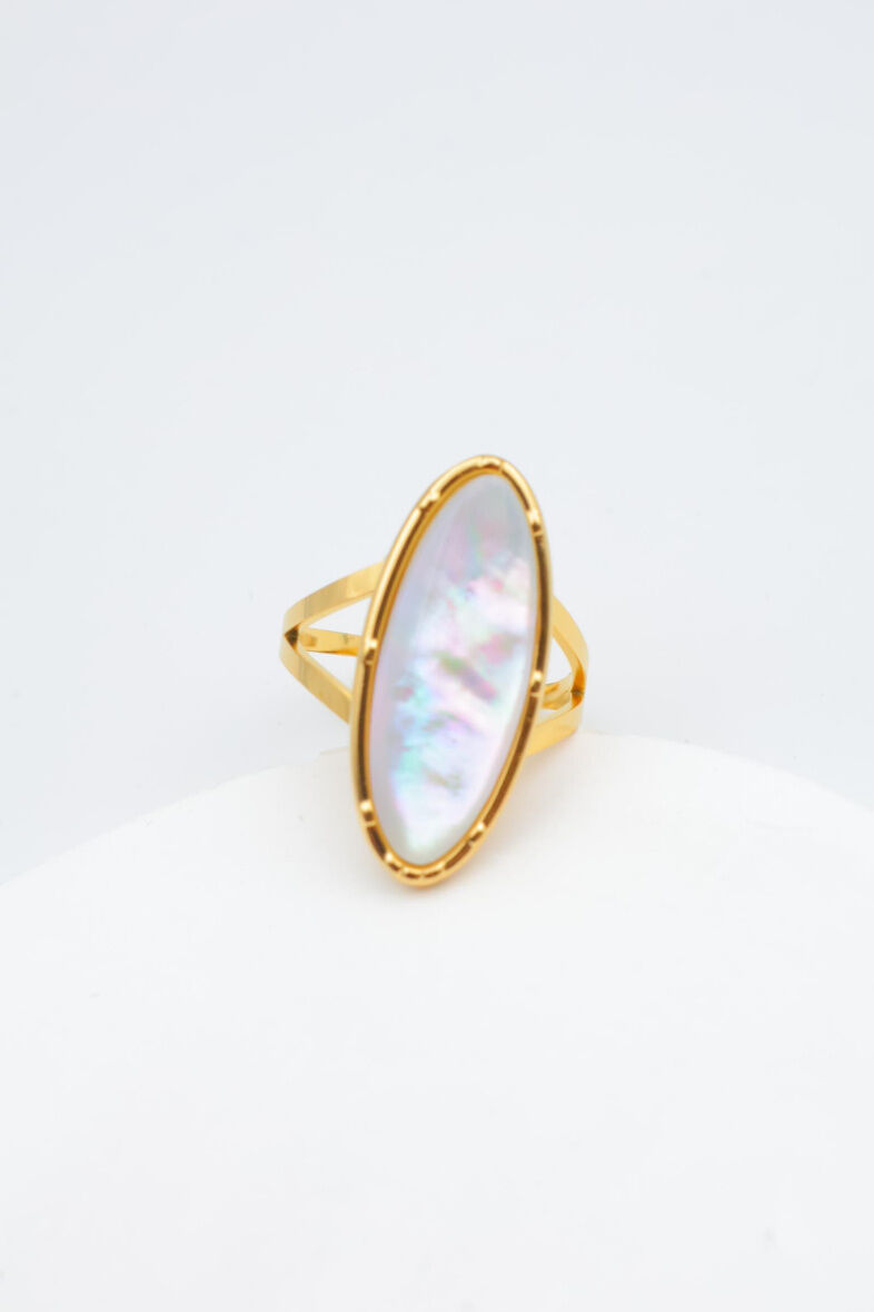 Verstellbarer Edelstahlring - W62