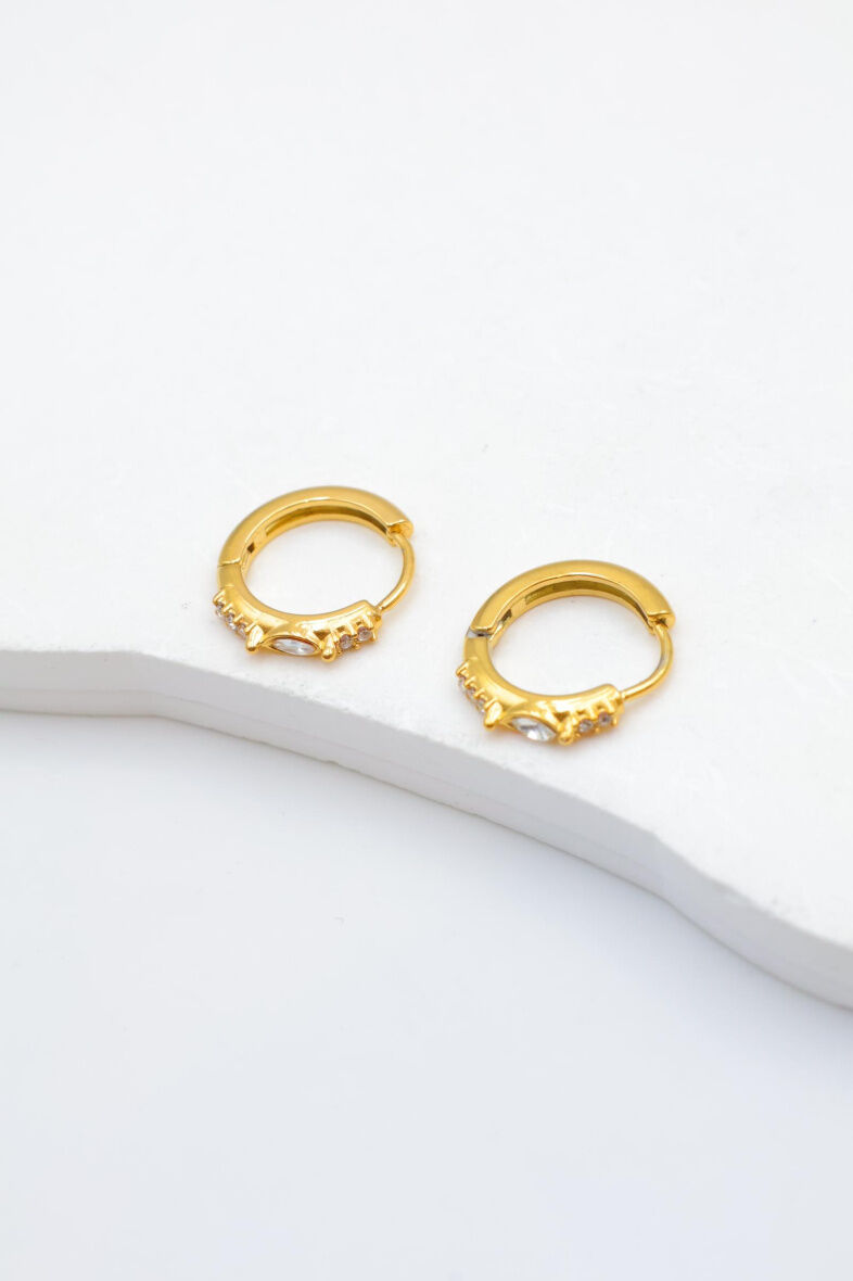 Edelstahl Ohrringe - W81