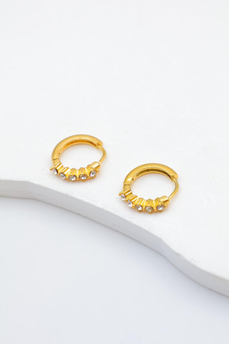 Edelstahl Ohrringe - W82