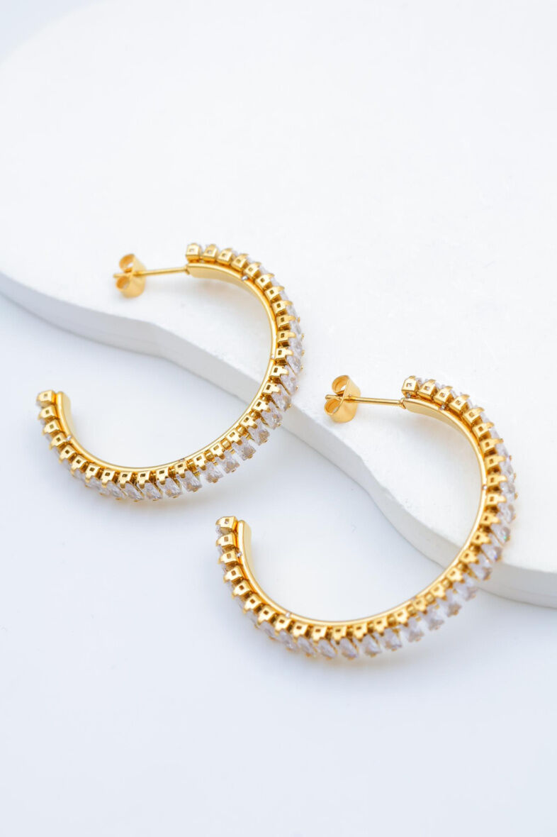 Creolen aus Edelstahl - W85