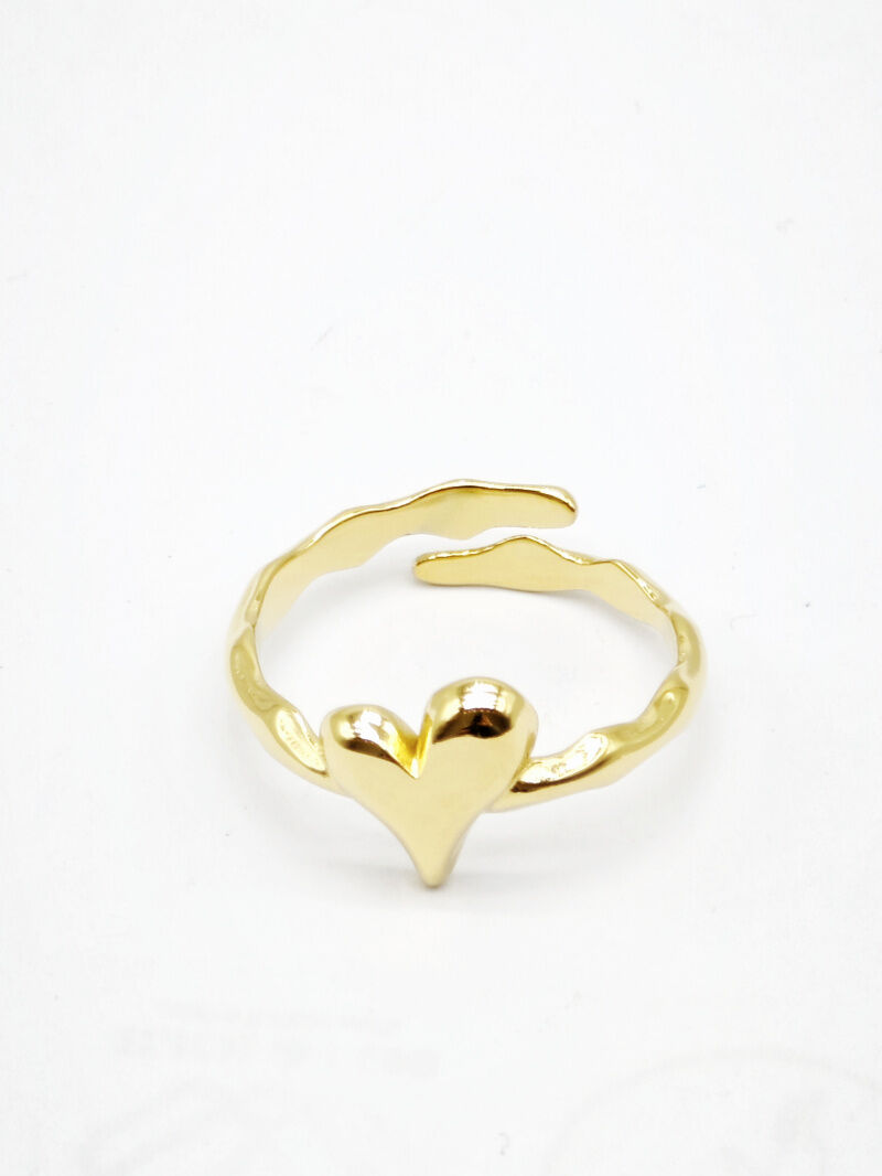 Verstellbarer Edelstahlring - Y05