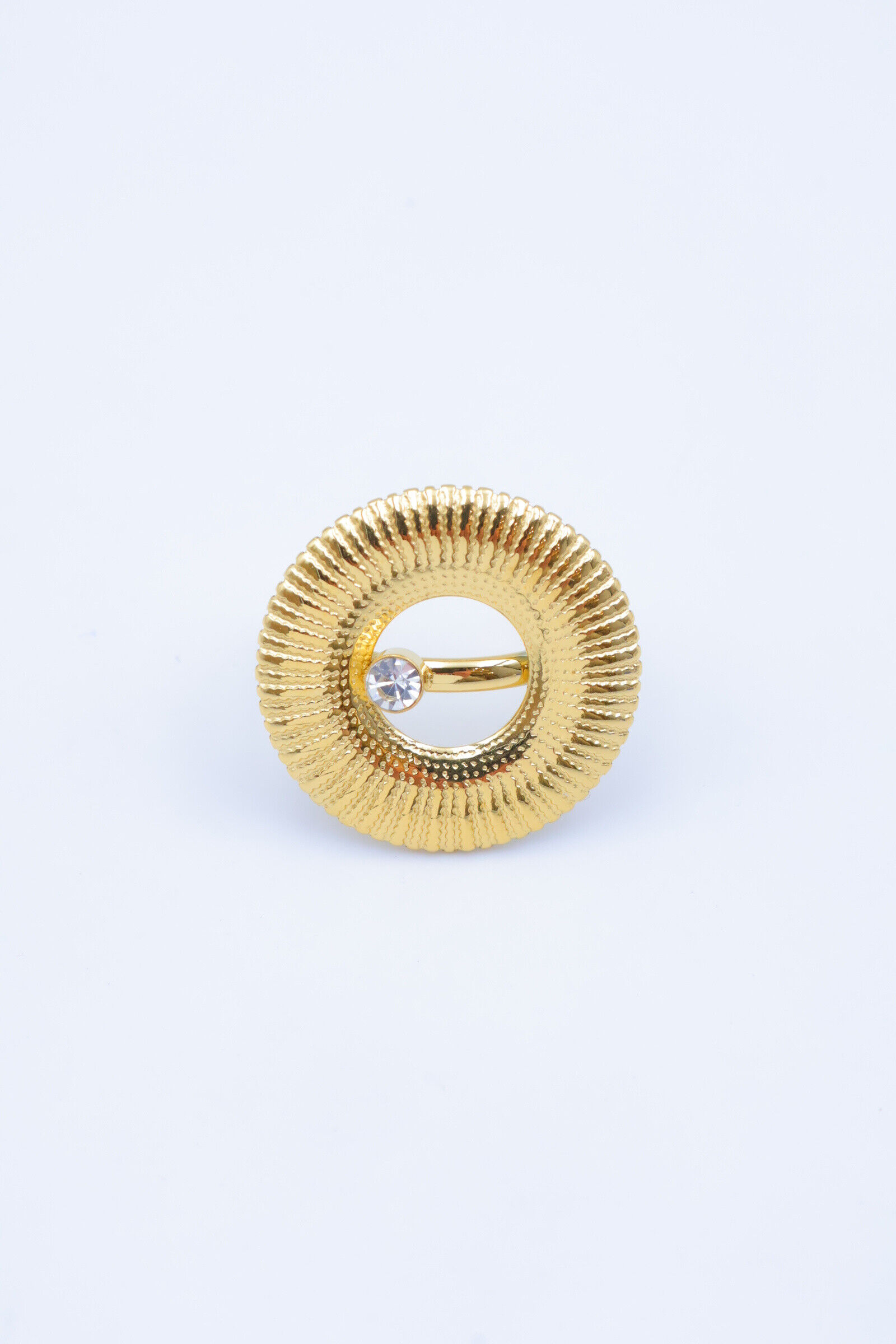 Verstellbarer Edelstahlring - Y06