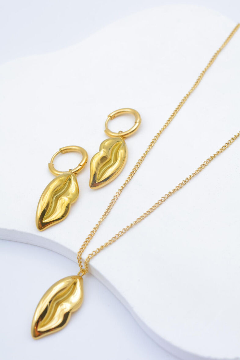 Conjunto de joyas de acero inoxidable - Y53E