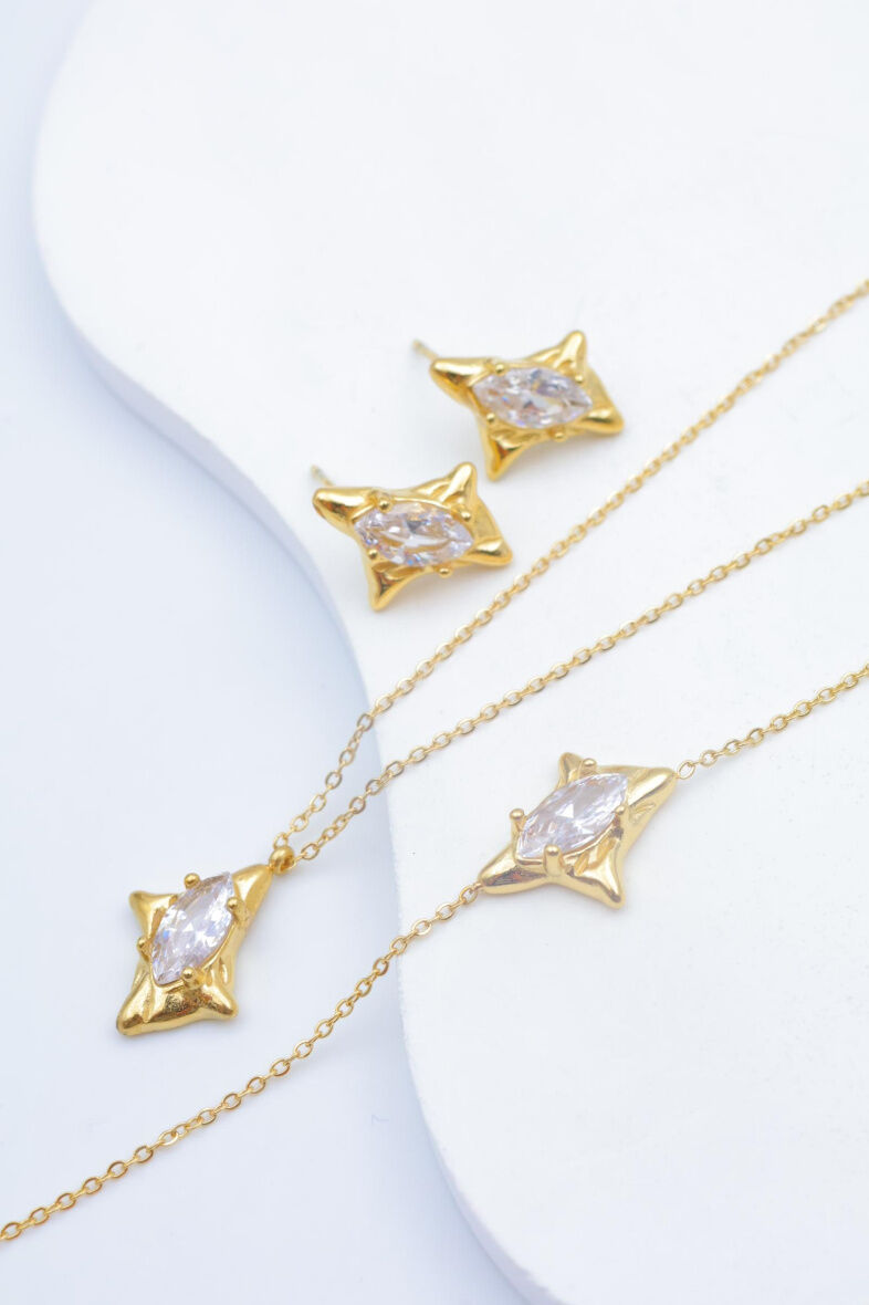 Set di gioielli in acciaio inossidabile - Y123E