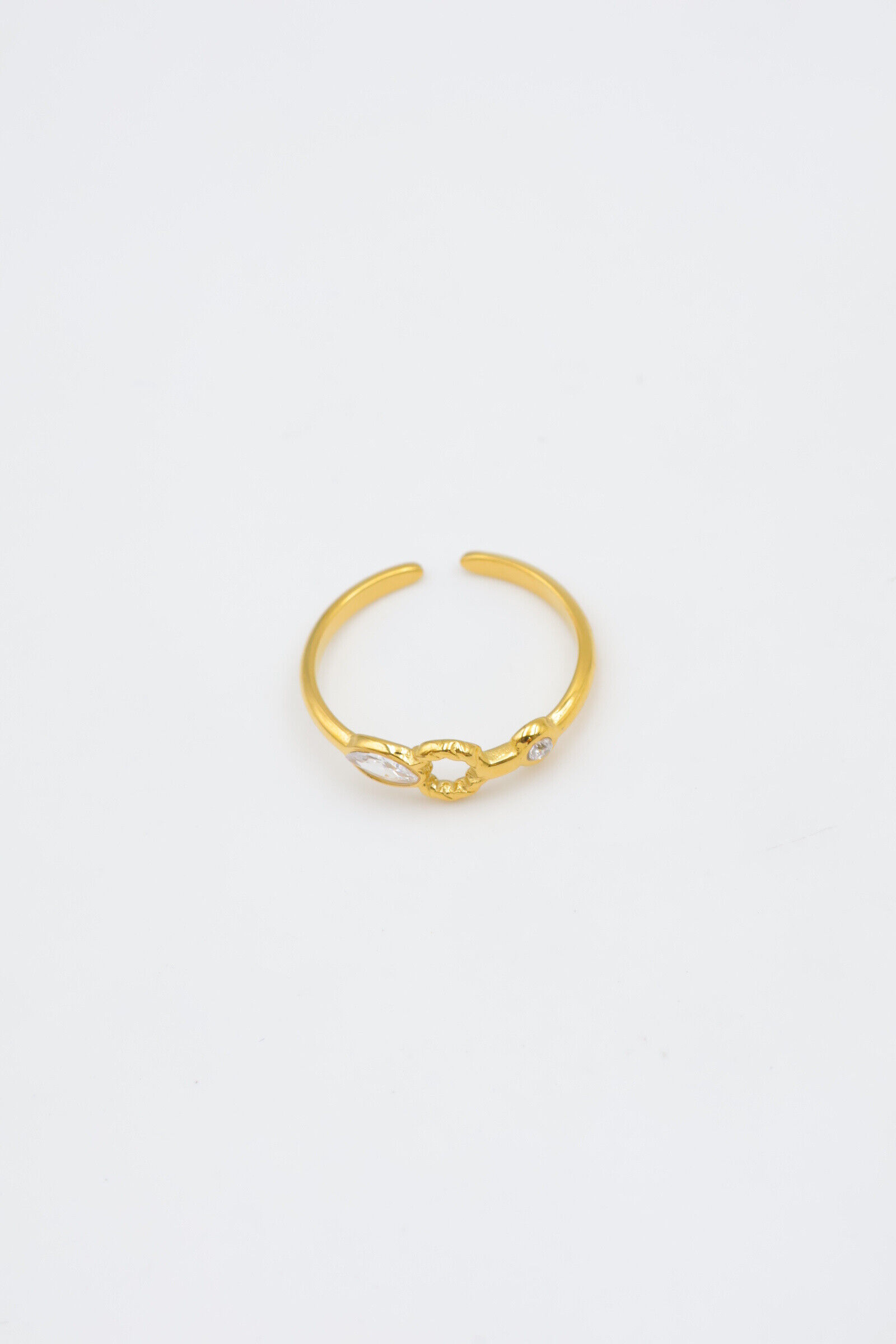 Verstellbarer Edelstahlring - Y130