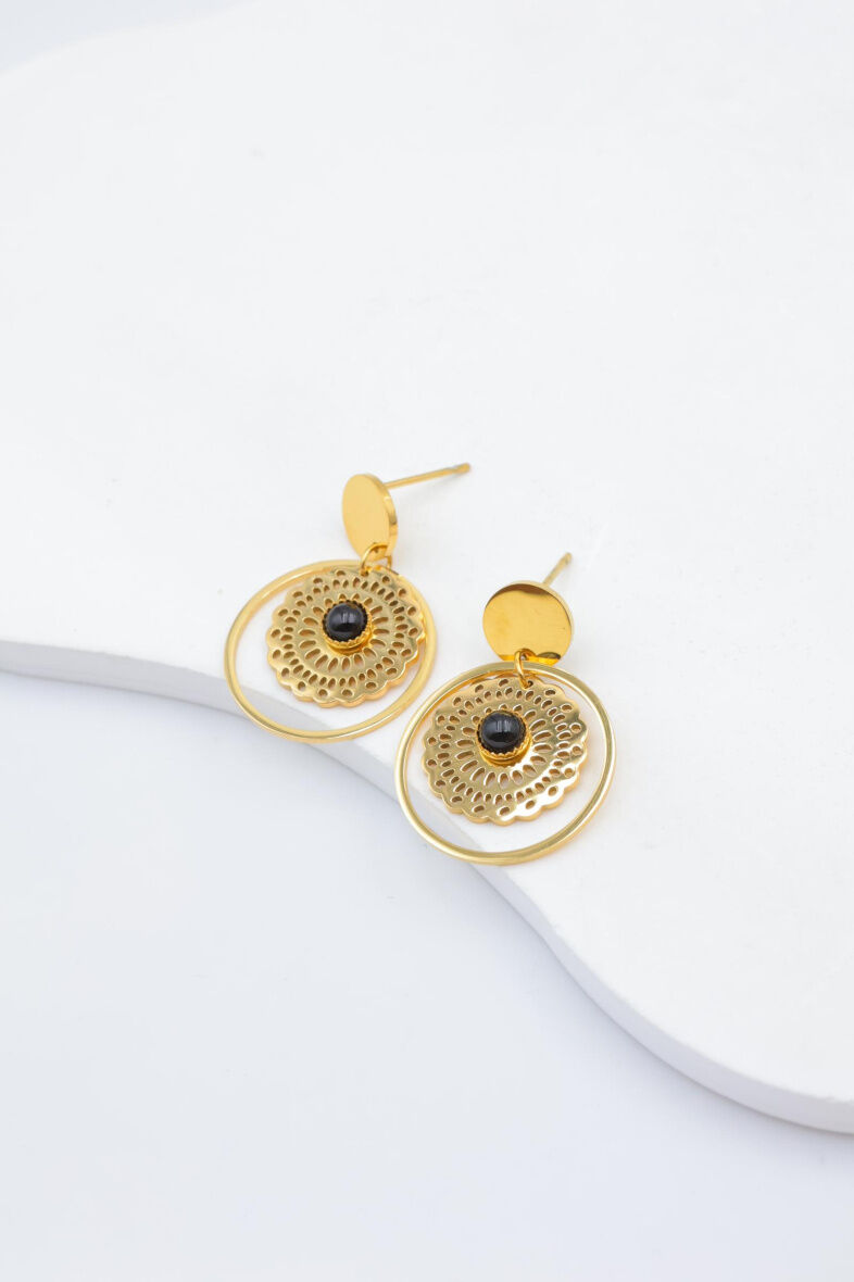 Edelstahl Ohrringe - Y142