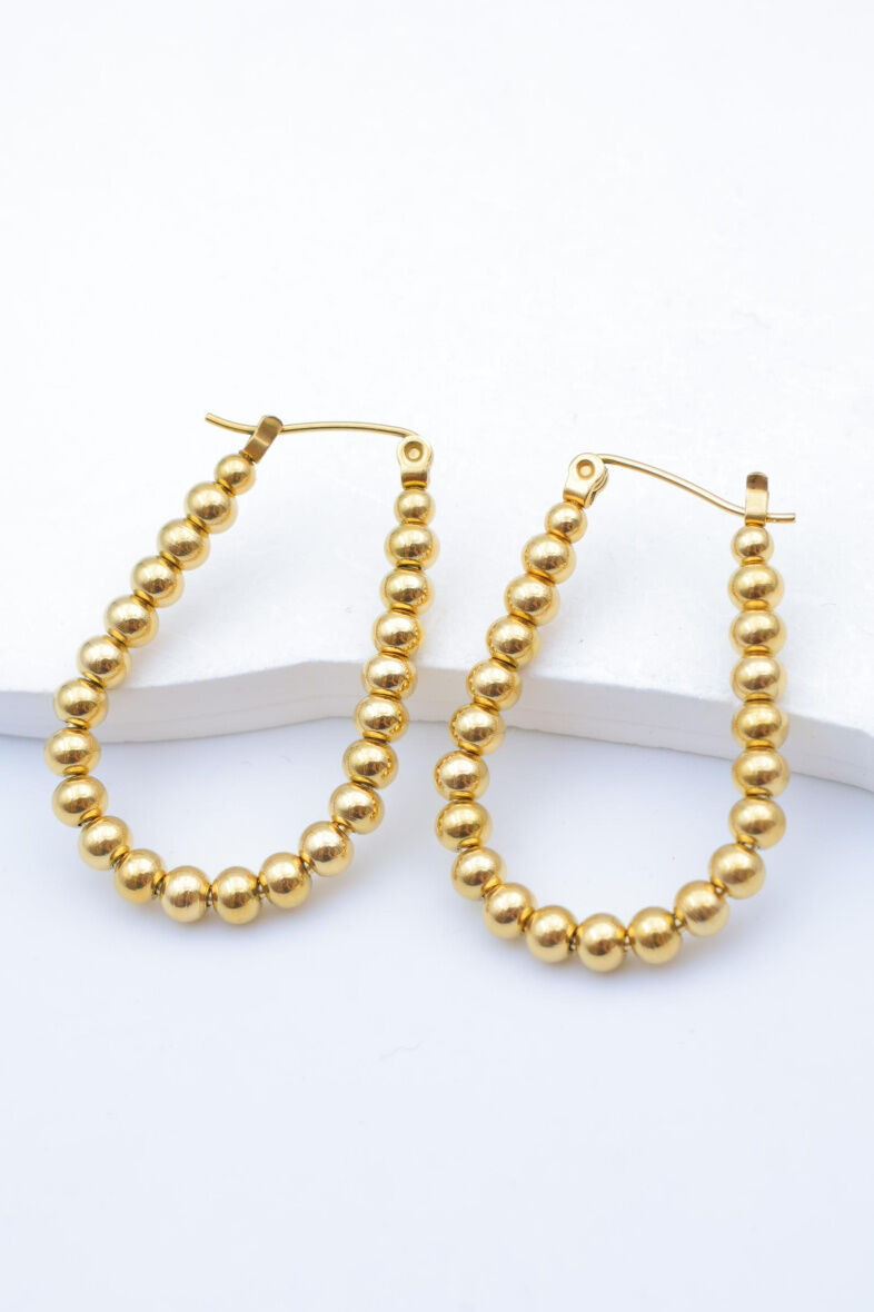 Creolen aus Edelstahl - Y148