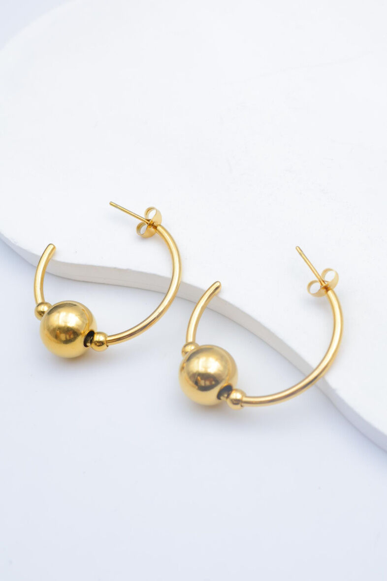 Creolen aus Edelstahl - Y151