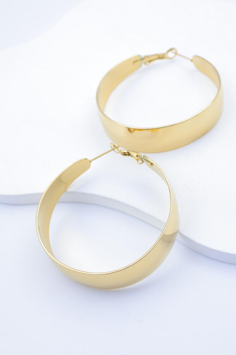 Creolen aus Edelstahl - Y152