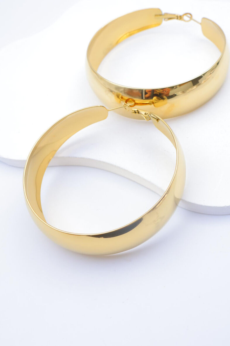 Creolen aus Edelstahl - Y153