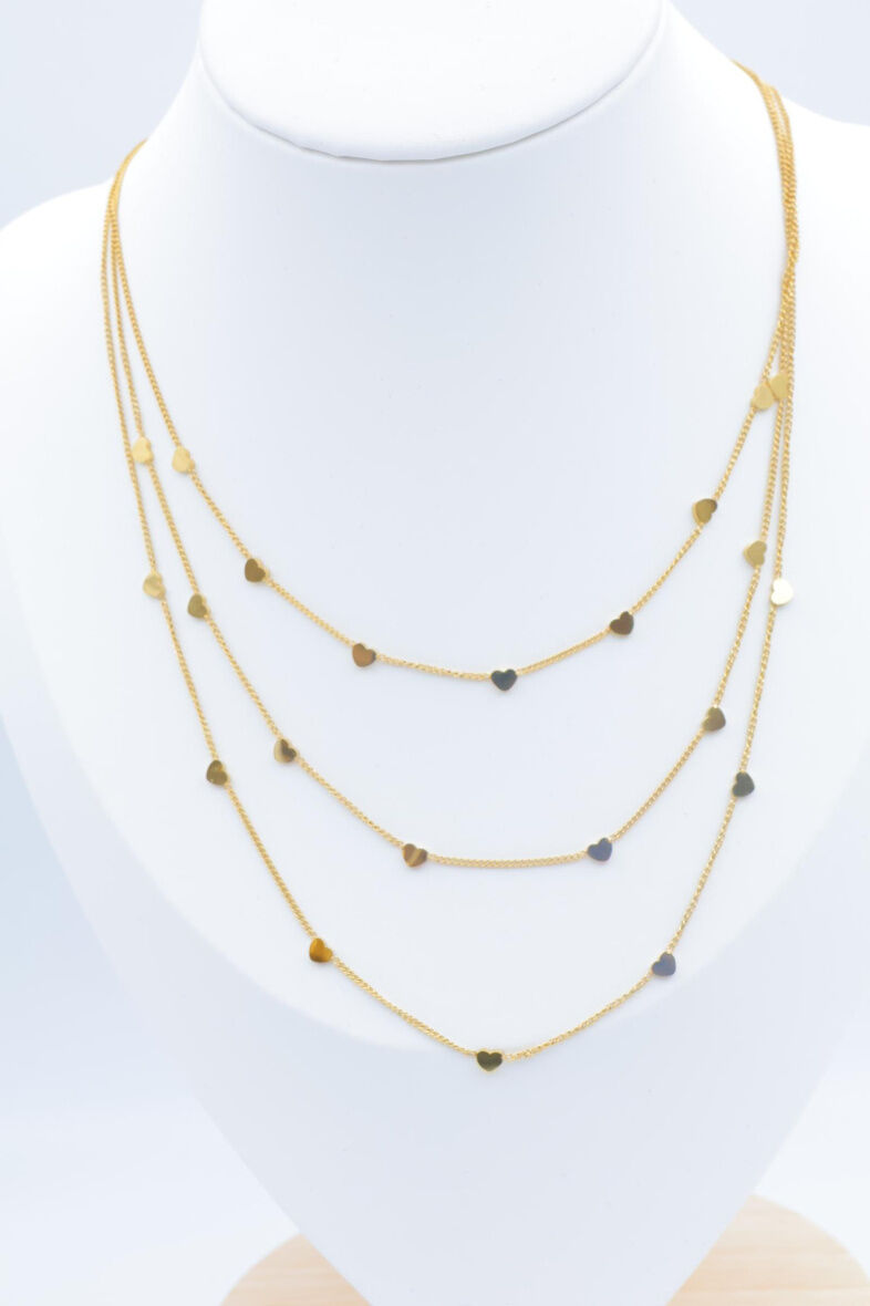 Edelstahl Halskette - Y154