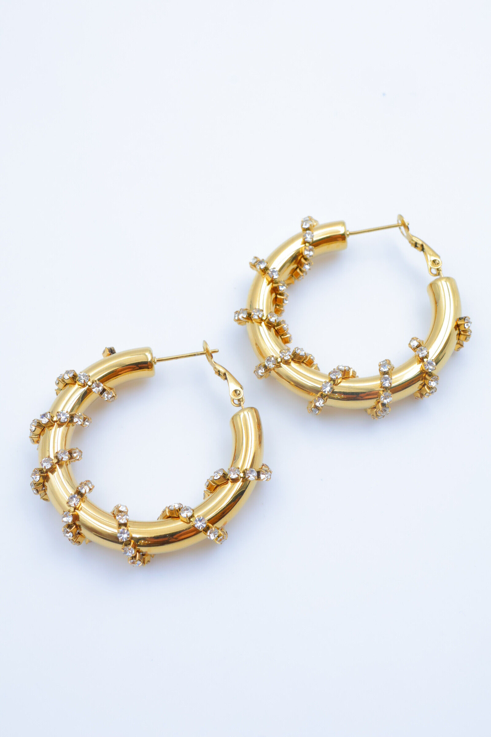 Creolen aus Edelstahl - Y160