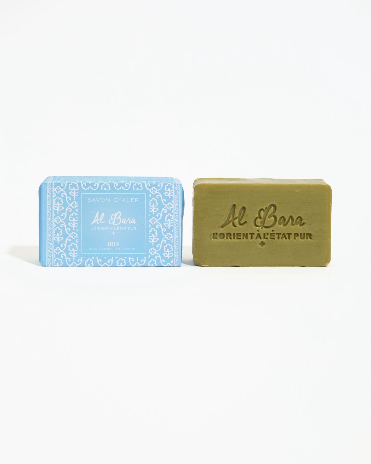 scented Aleppo soap 100g Iris