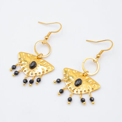 Boucles d'oreilles en acier inoxydable - A366