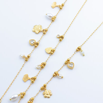 Conjunto de joyas de acero inoxidable - A1898E