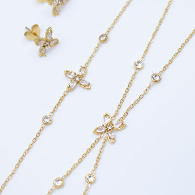 Conjunto de joyas de acero inoxidable - Y176E