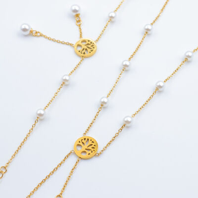 Conjunto de joyas de acero inoxidable - Z139E