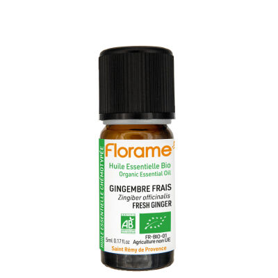 Olio essenziale di zenzero fresco biologico