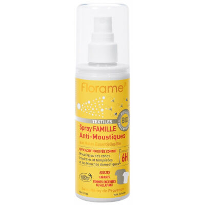 Spray antizanzare per tessuti per famiglie