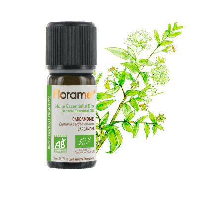 Olio essenziale di cardamomo biologico