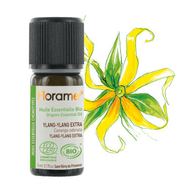 Olio essenziale di ylang-ylang extra biologico