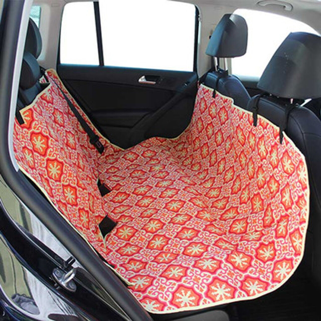 Papillon Car Seat Cover – Hammock style – Fits vehicles with headrests – Protection with Style