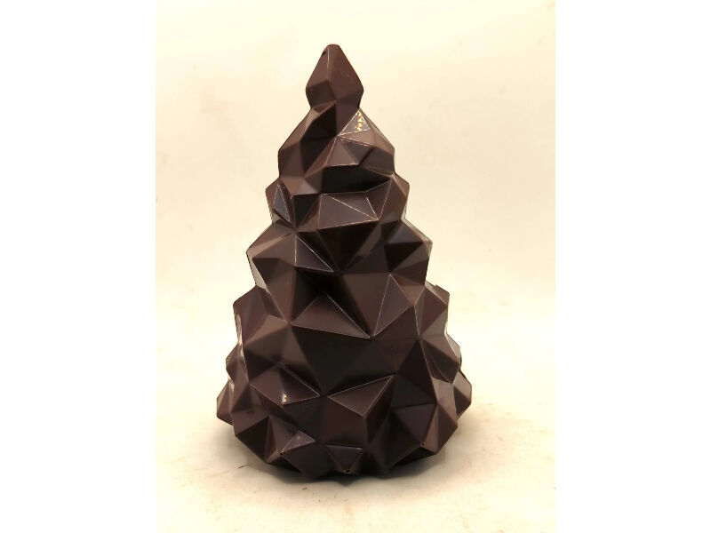 Sapin de Noël en chocolat - Sapin de Noël chocolat noir