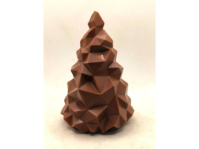 Sapin de Noël en chocolat - Sapin de Noël chocolat au lait