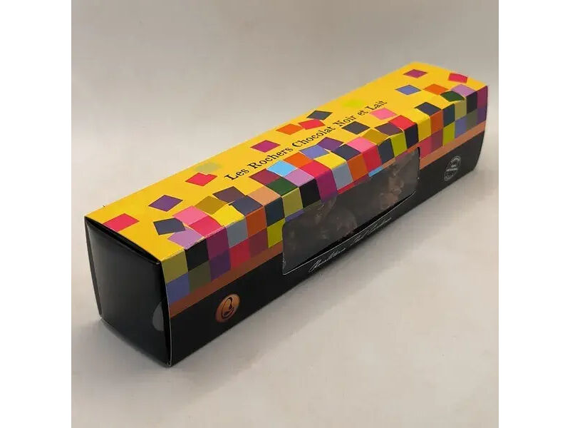 Gemischte Schokoladenfelsen - 100 g gemischte Schachtel