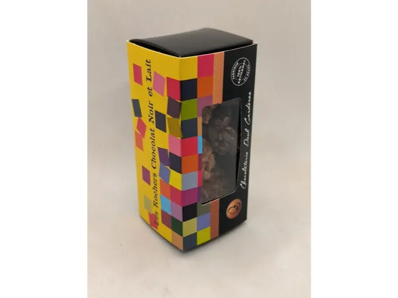 Gemischte Schokoladensplitter - 50 g gemischte Schachtel