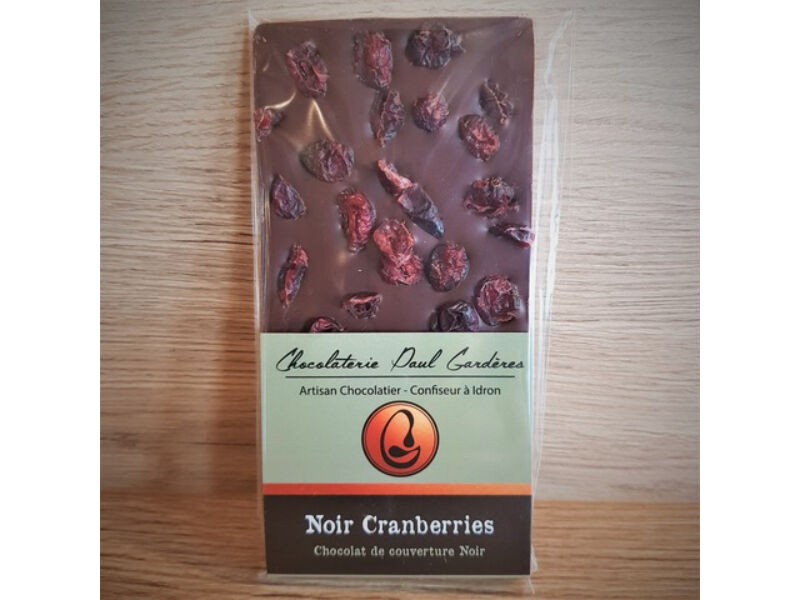 Schwarze Cranberry-Tablette