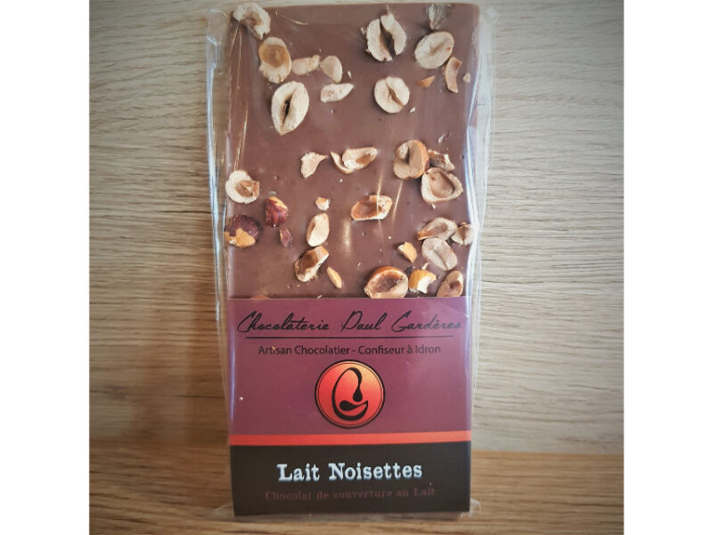 Haselnuss-Milchschokoriegel