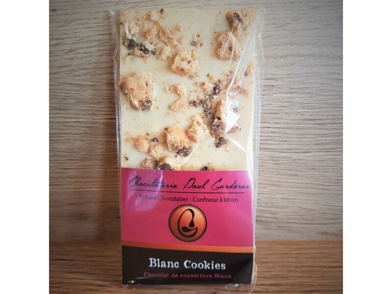 Keksriegel mit weißer Schokolade