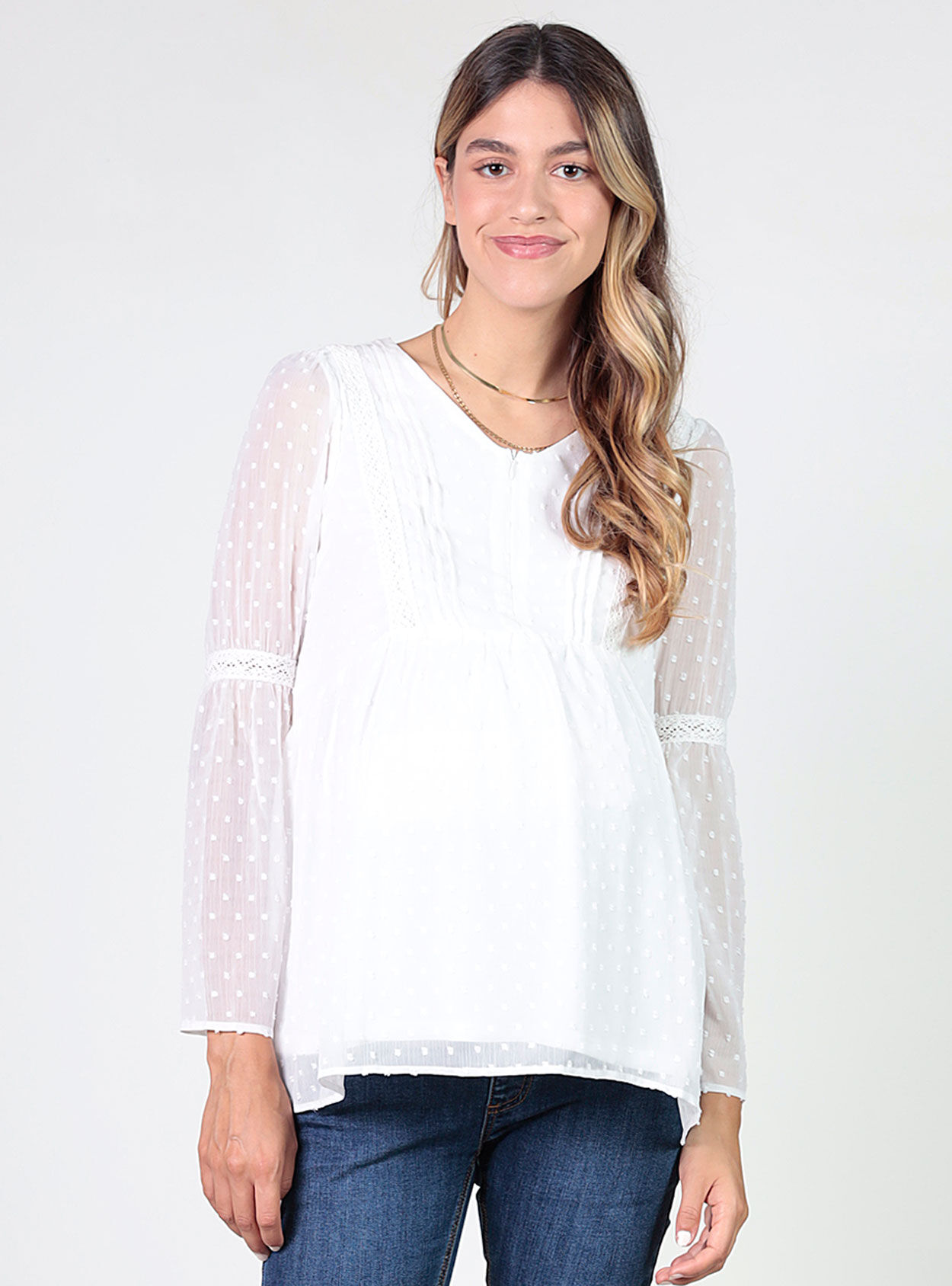 Camicetta da allattamento Plumetti