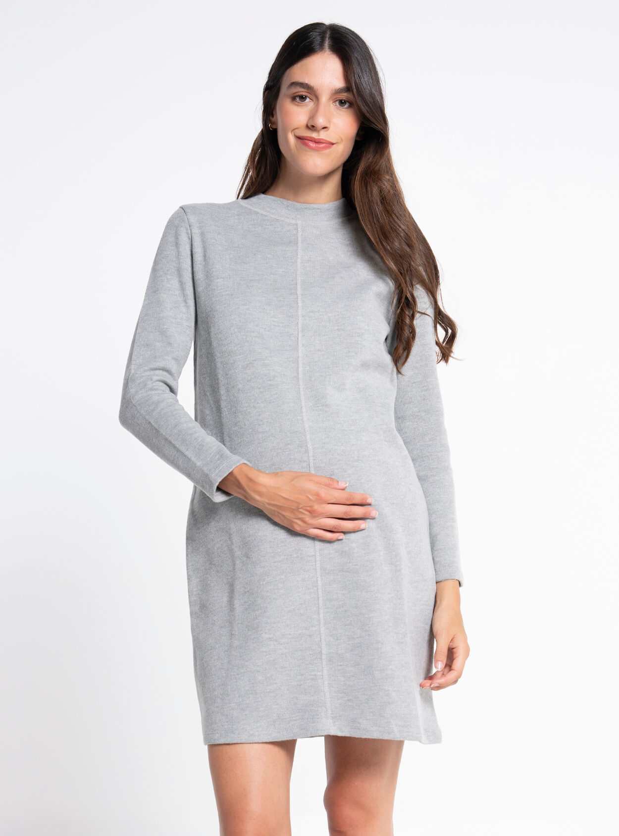 Abito premaman lavorato a maglia