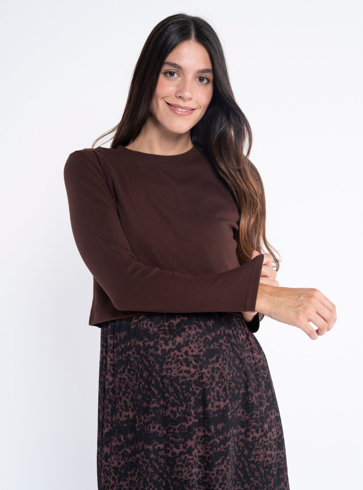 Abito da allattamento stampato