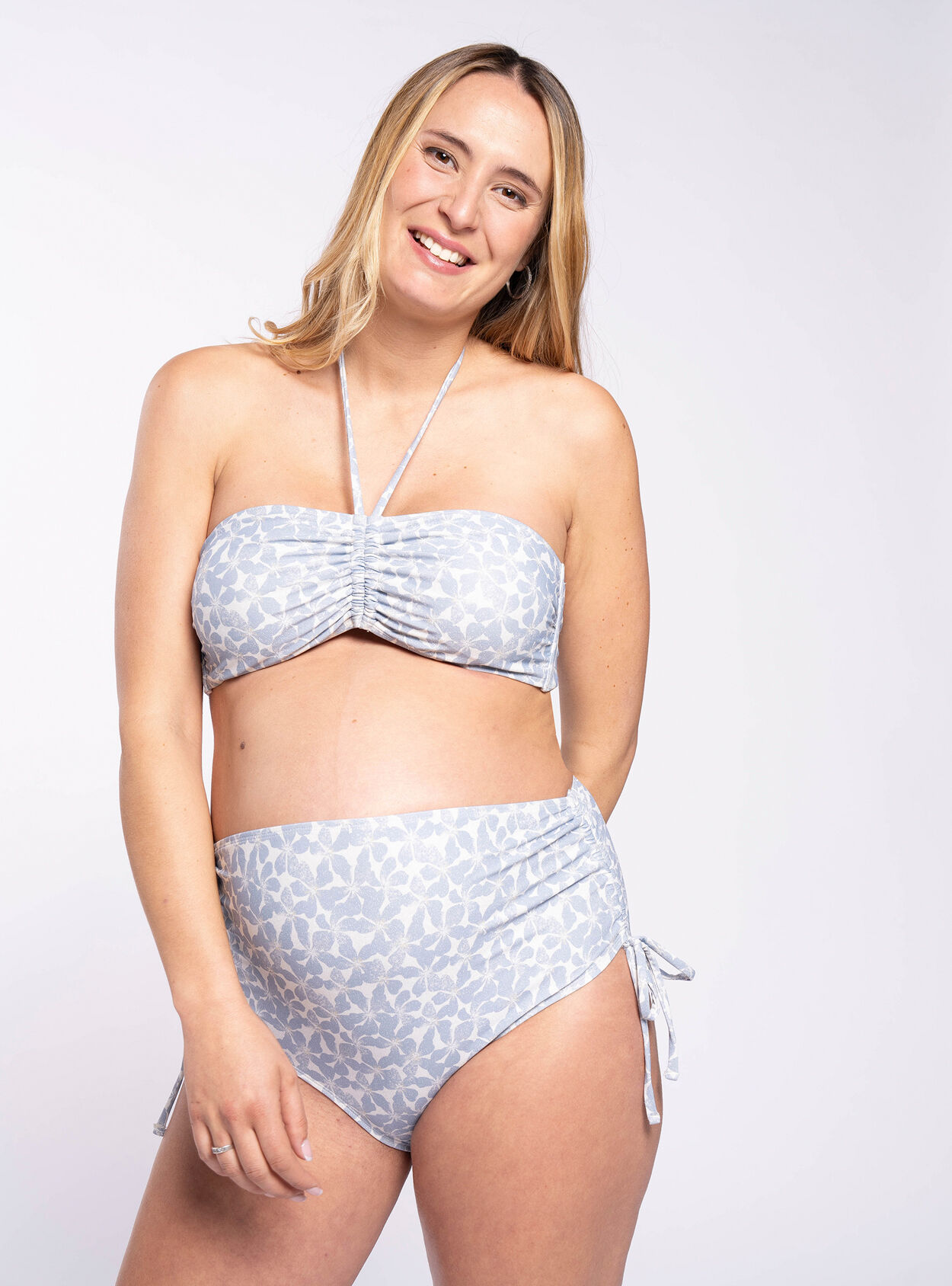 Glitzer-Print Umstandsbikini