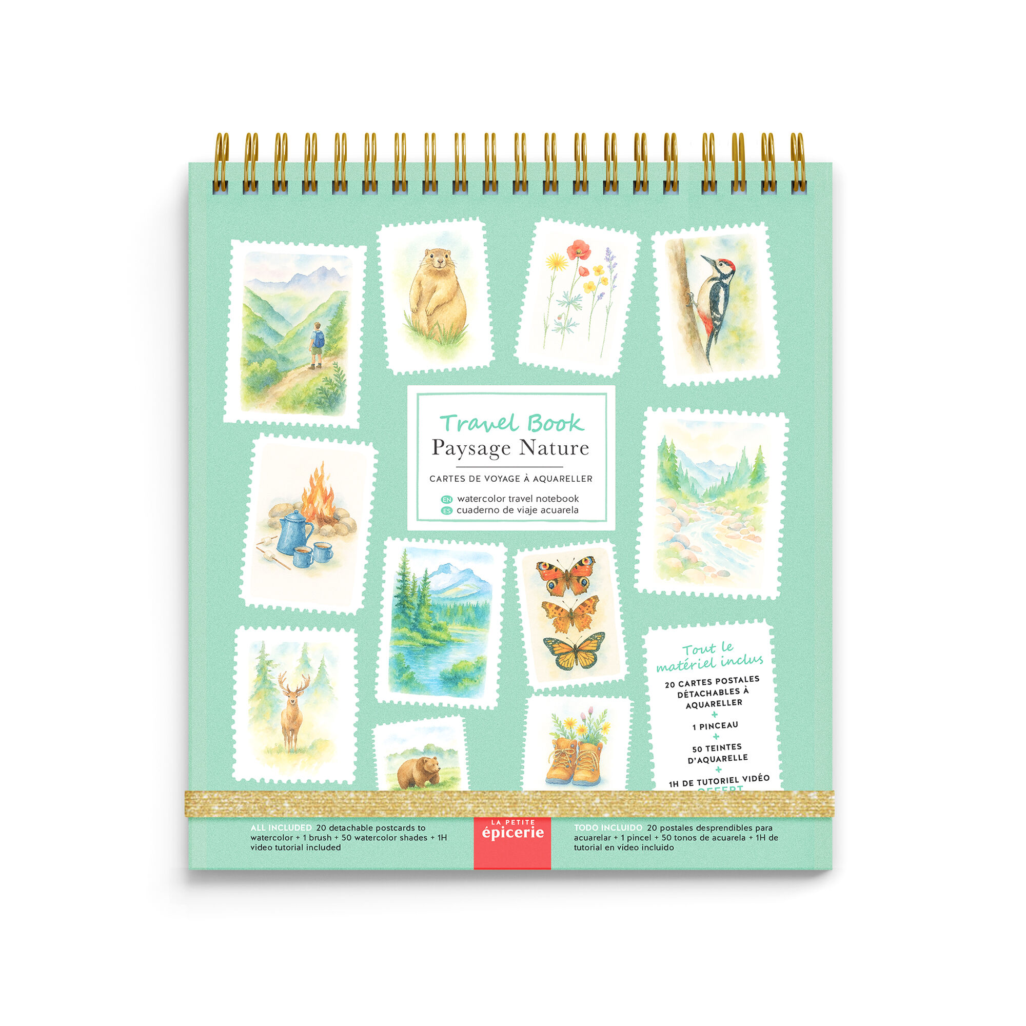 TRAVEL BOOK - PAYSAGE NATURE