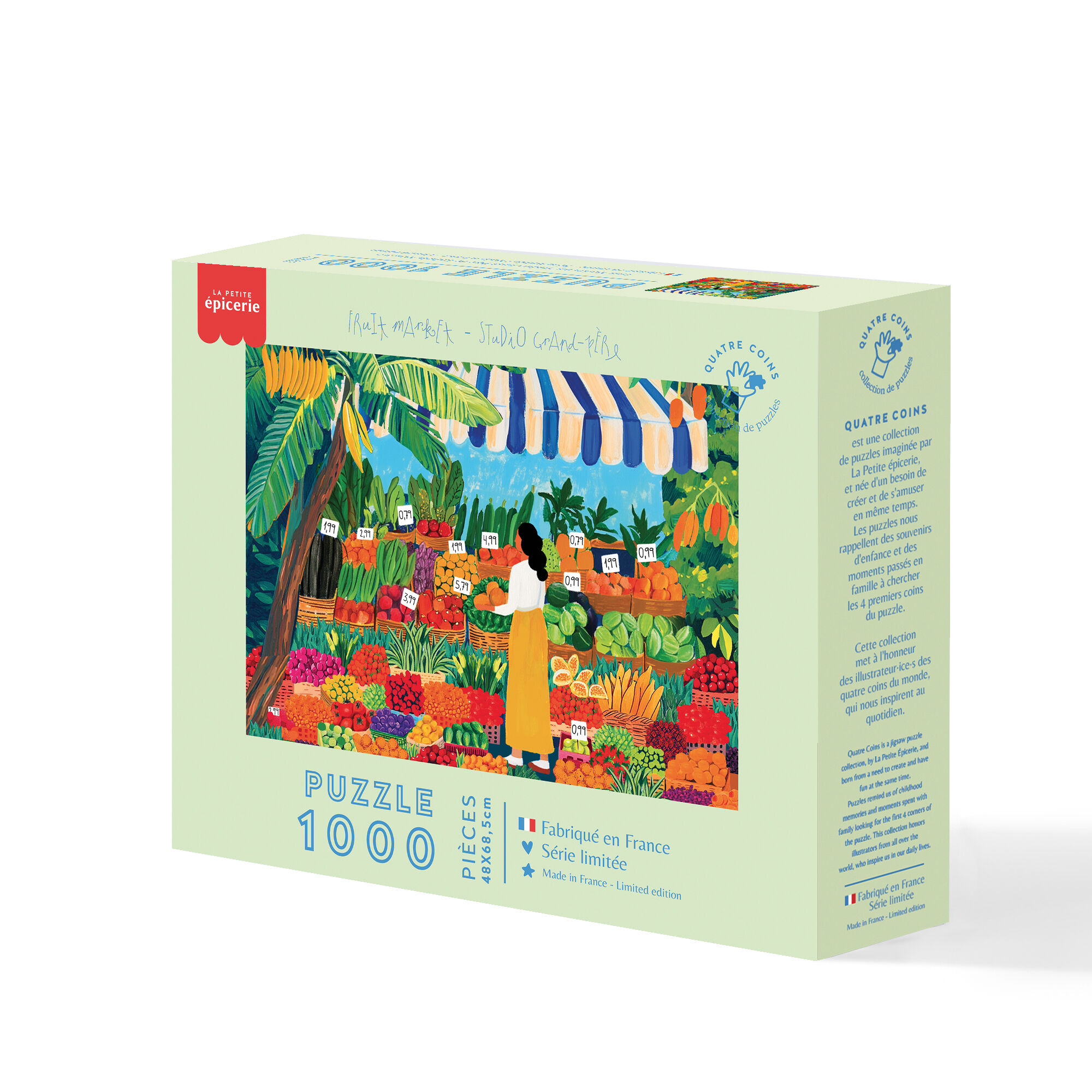 1000 PIECE PUZZLE - FRUIT MARKET