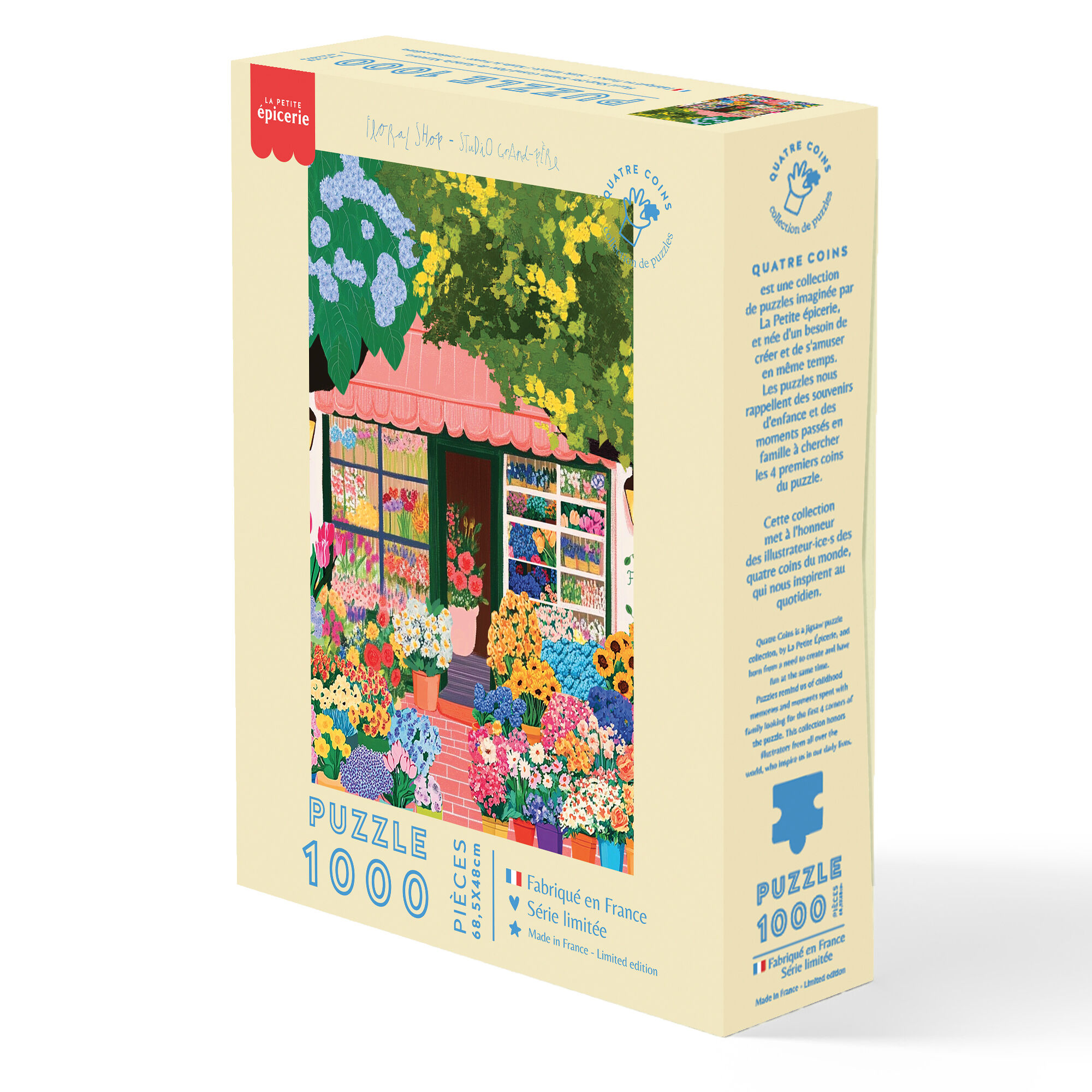 1000 PIECE PUZZLE - FLORAL SHOP
