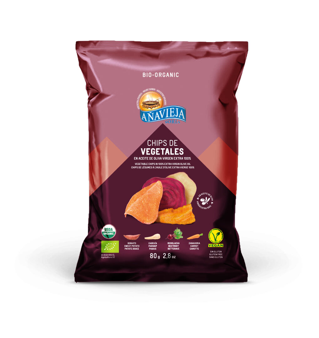 VEGETABLE CHIPS 80G
