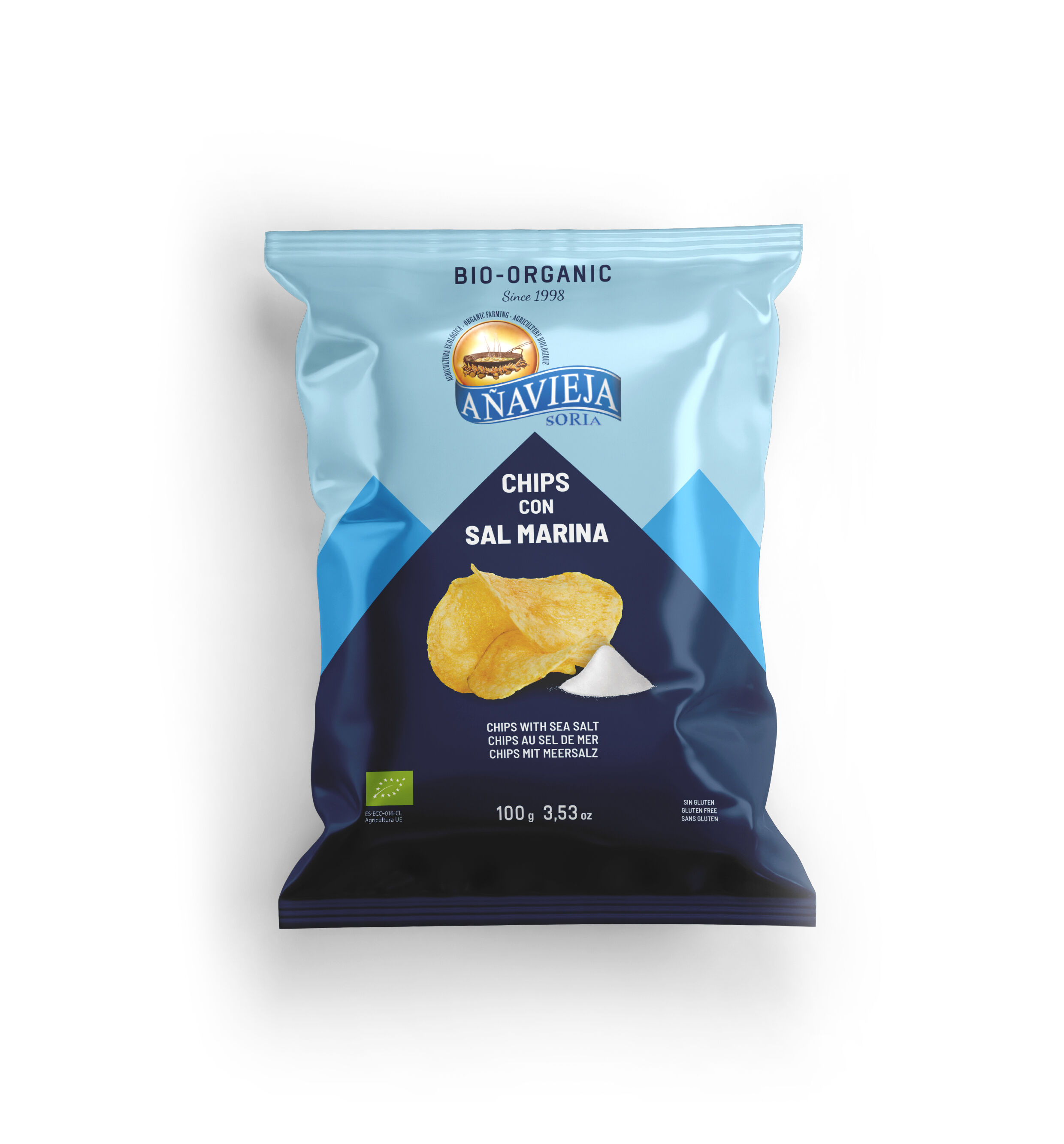 SEA SALT CHIPS 100G