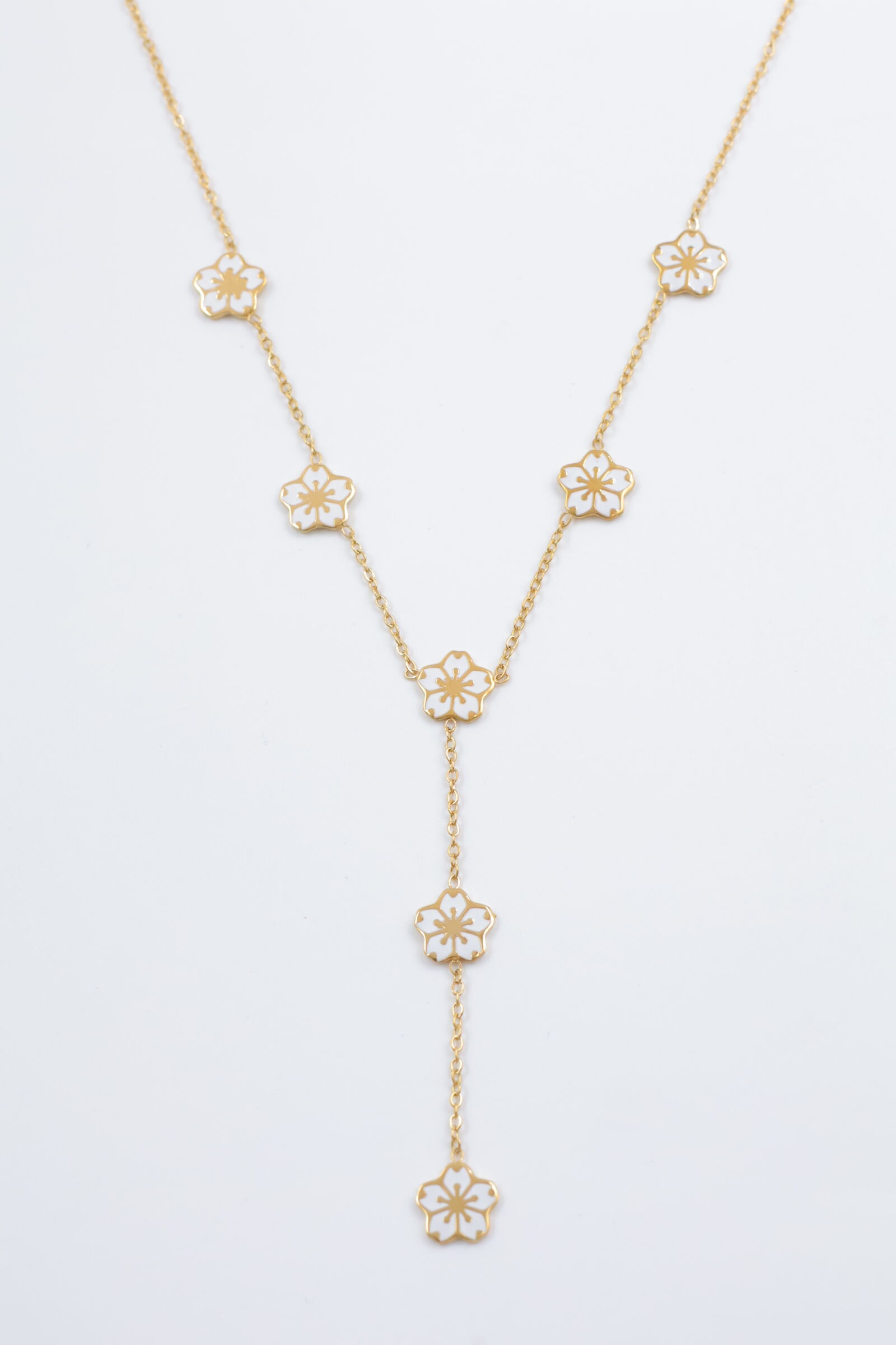 Edelstahl Halskette - V474