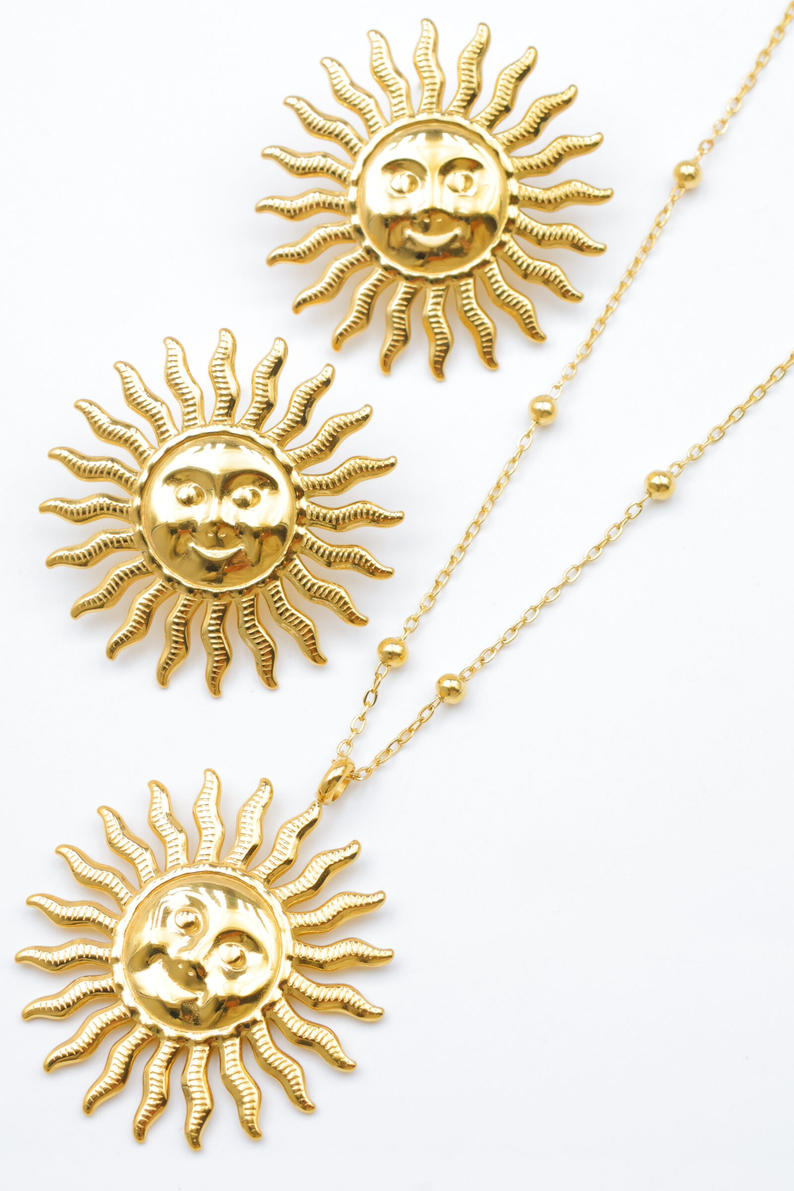 Edelstahl-Schmuckset - A2229E