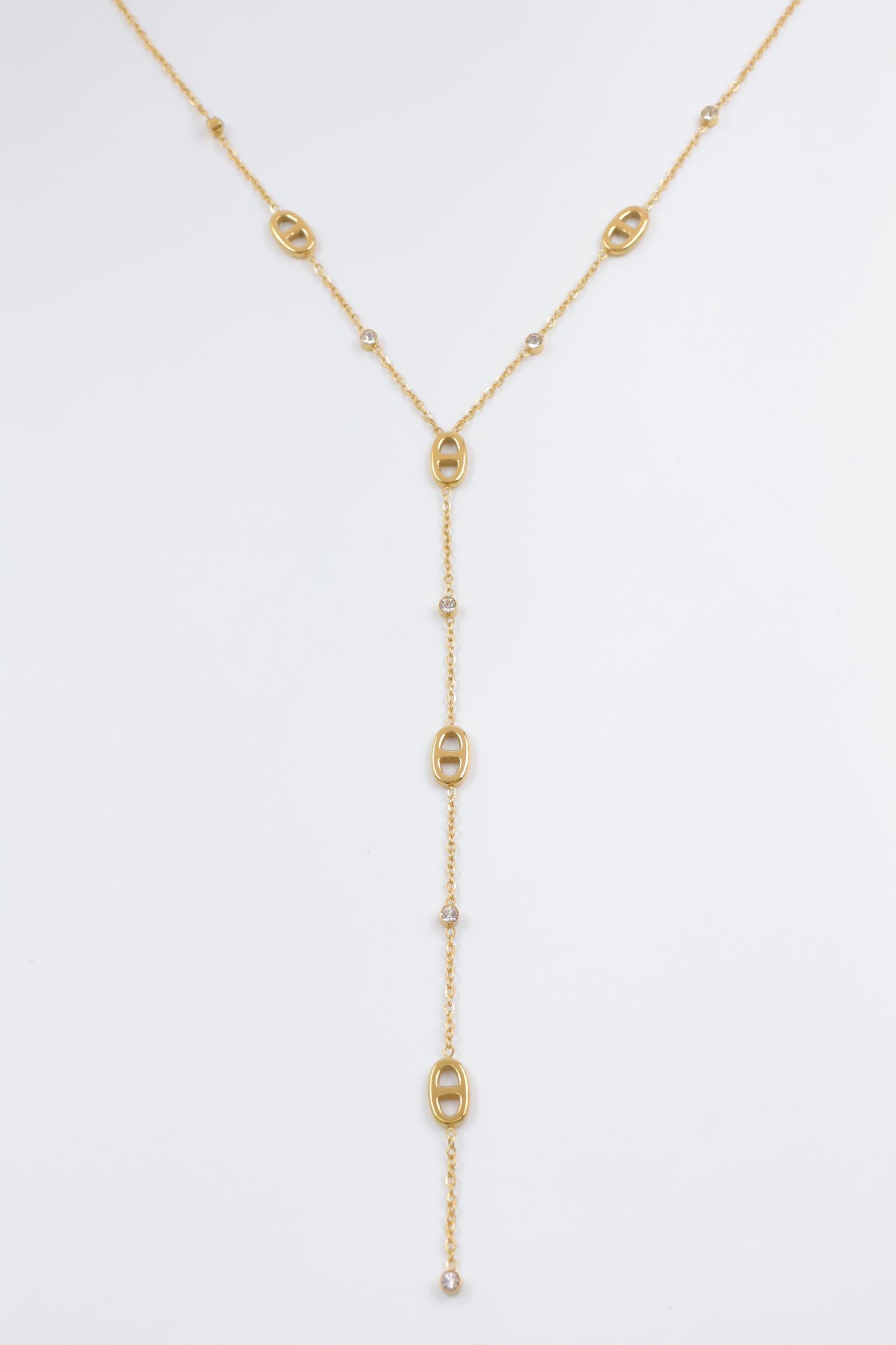 Edelstahl Halskette - G266