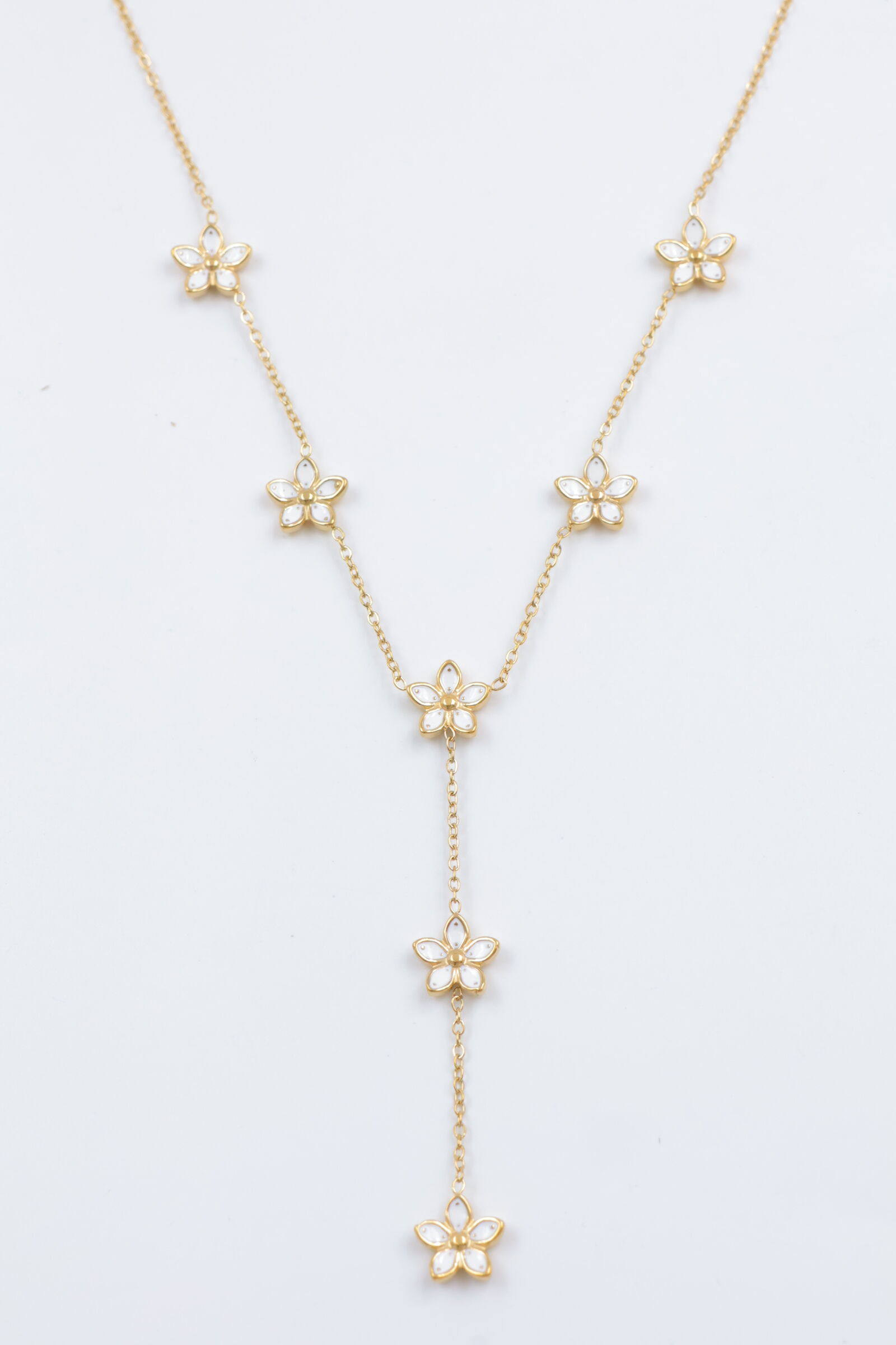 Edelstahl Halskette - V473