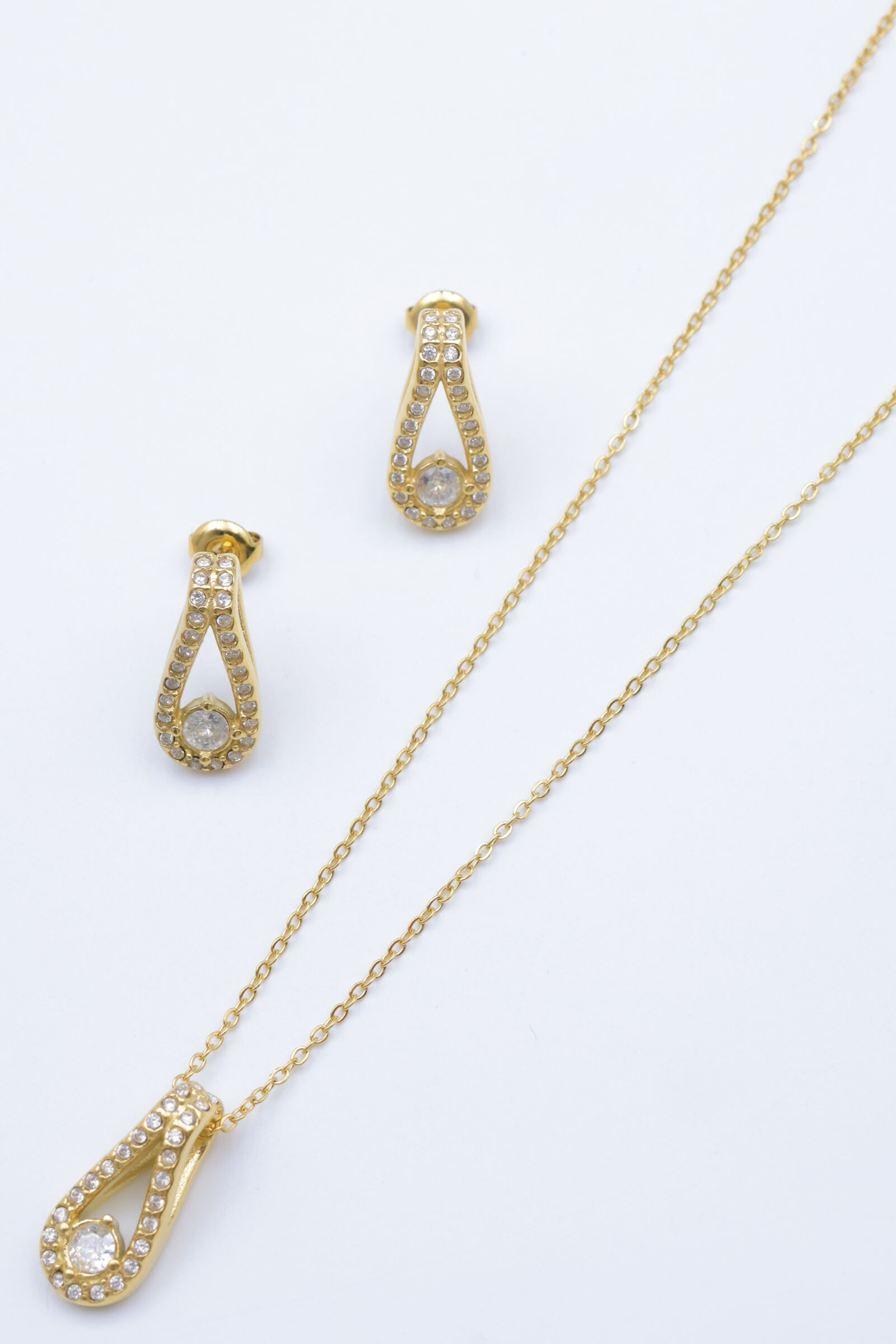 Edelstahl-Schmuckset - A2233E