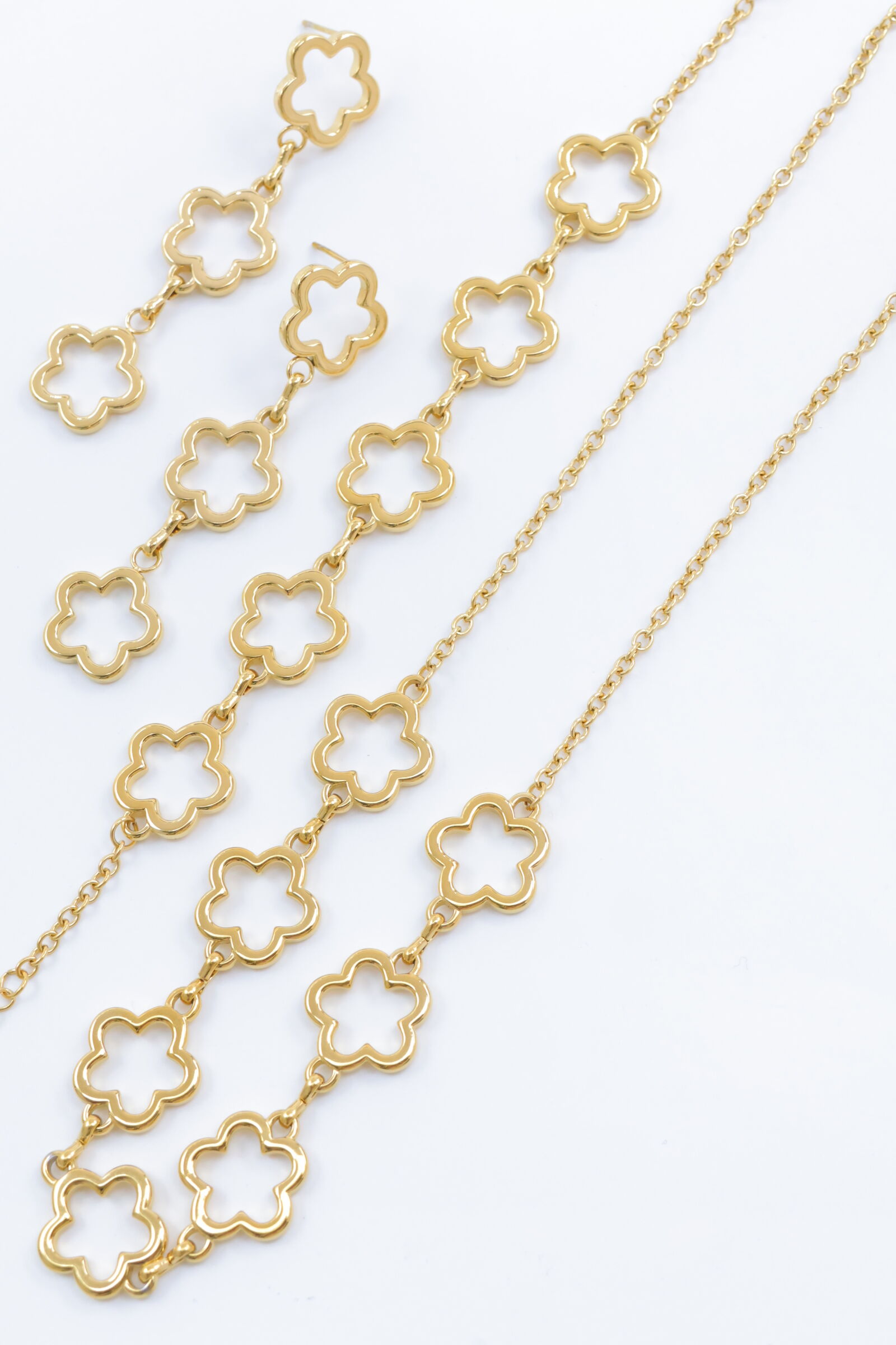 Edelstahl Schmuckset - E717E