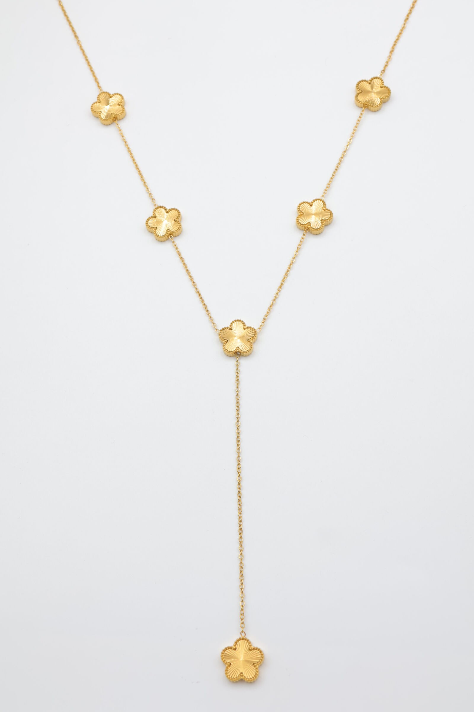 Wendbare Lavalier-Halskette aus Edelstahl - G263(2)