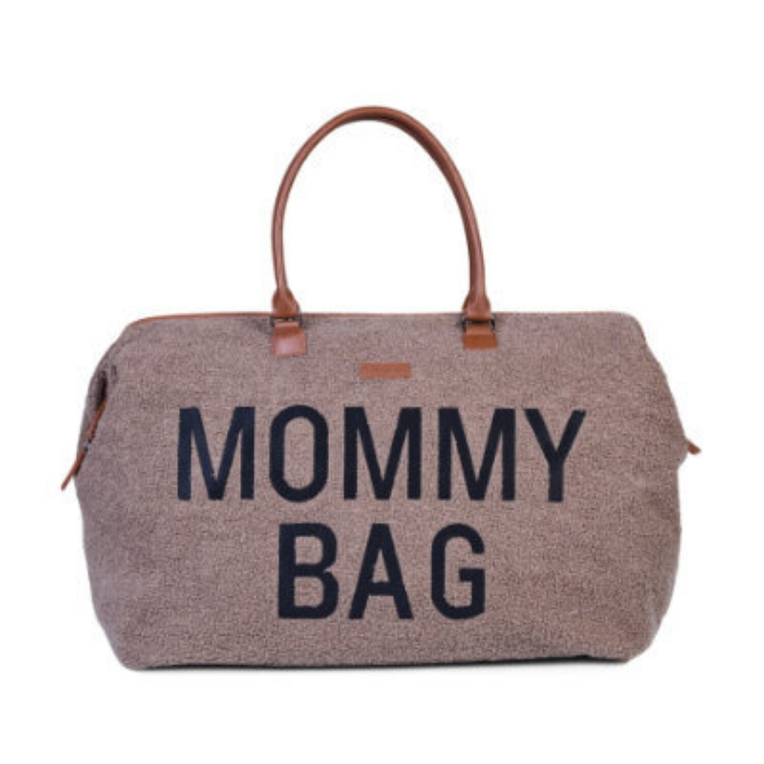 CHILDHOME, Nursery Bag Mommy Bag ® - Soft Brown Teddy